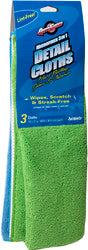 ARMALY BRANDS:81612.B Autoshow MicroFiber Detailing Cloth 3ct