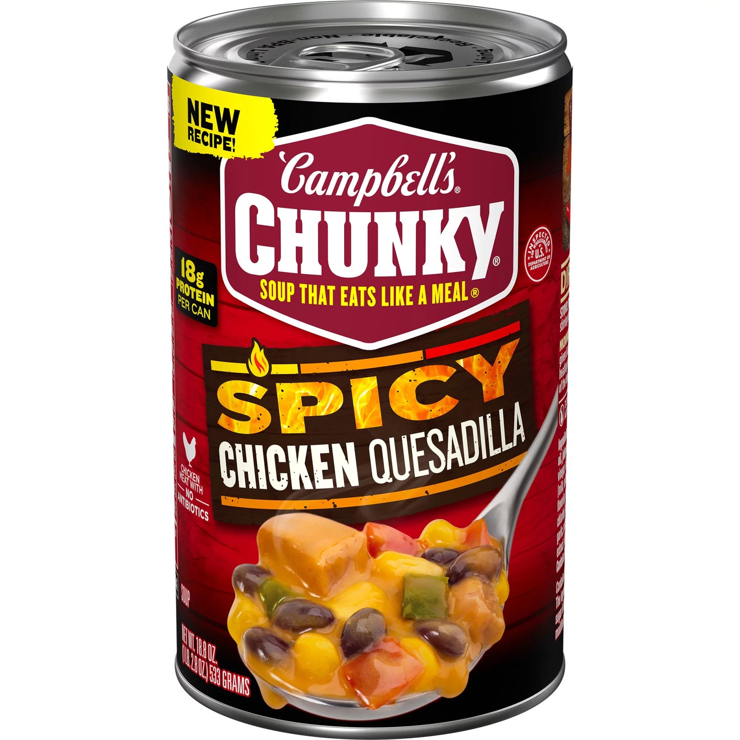 CAMPBELLSOUP Co.:20399.C Spicy Chicken Quesadilla 18.8oz