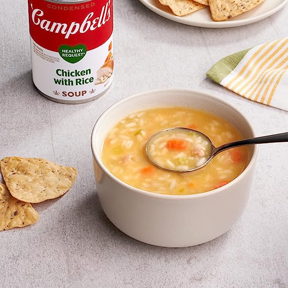 CAMPBELLSOUP Co.:24615.C Chicken W/ Rice Soup 10.5oz