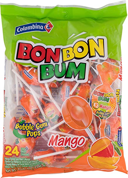 COLOMBINA:8928.Colombina Pirouli Mango 24ct