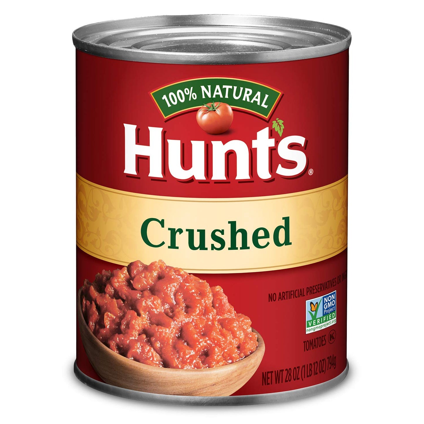 HUNTS- CRUSHED TOMATOES 28 OZ