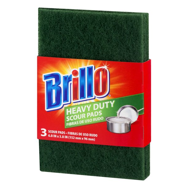 ARMALY BRANDS:23401.B Brillo Heavy Duty Scour Pads 3ct