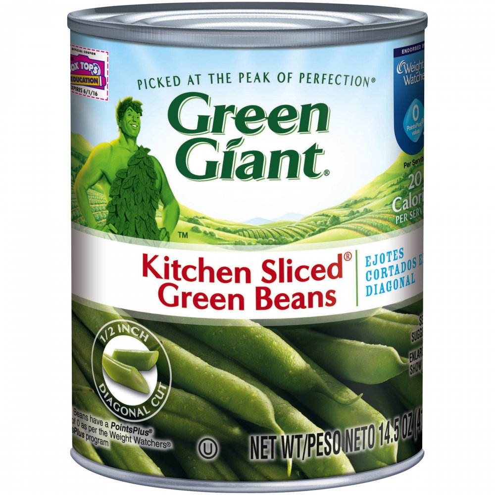 B&G/POLAR:11167.GG Green Giant Kitchen Sliced Green Beans 14.5oz