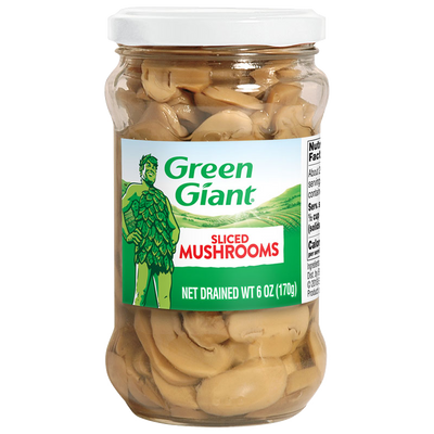 B&G/POLAR:16327.GG Green Giant Whole Mushrooms GLS Jar 6oz