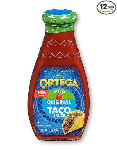 B&G/POLAR:700890.ORTEGA Ortega Taco Sauce Mild 8oz