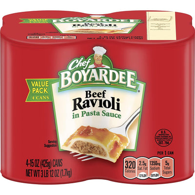 Beef Ravioli 15oz