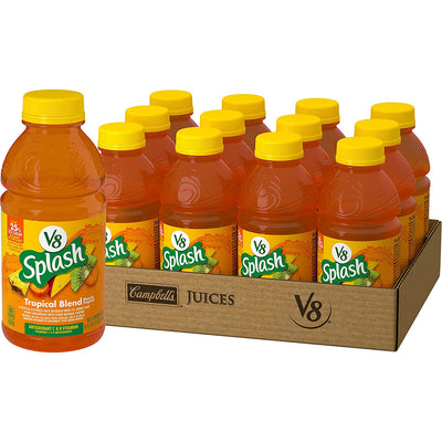 CAMPBELLSOUP Co.:15456.C V8 Splash Tropical Blend  16oz