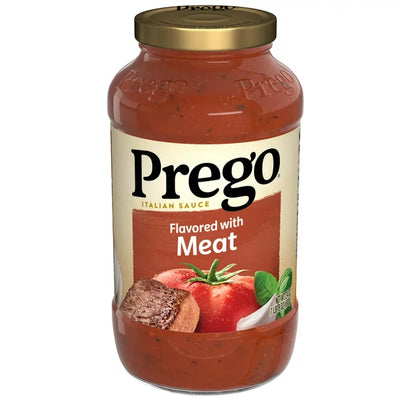 CAMPBELLSOUP Co.:18695.C Prego Flavored with Meat  24oz