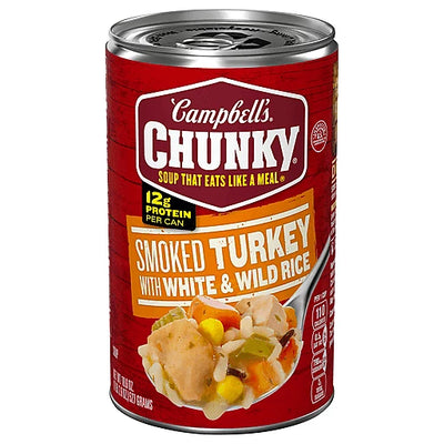 CAMPBELLSOUP Co.:27477.C Chunky Smoked Turkey W/Rice 18.8oz