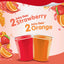 CONAGRA:41921.Con Hunts Snack Pack Straw / Orange 14oz