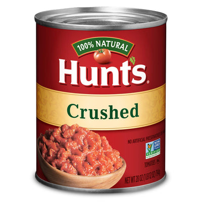 HUNTS- CRUSHED TOMATOES 28 OZ