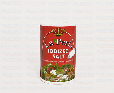 LA PERLA:Salt.Laperla26oz Iodized Salt La Perla 26oz