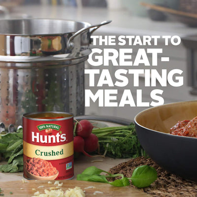 HUNTS- CRUSHED TOMATOES 28 OZ